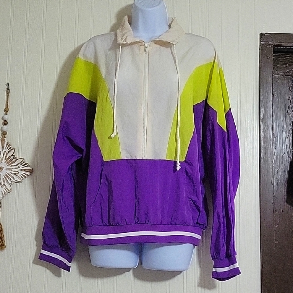 FAVLUX Y2K Style Windbreaker